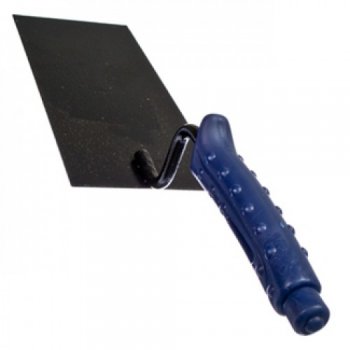 Кельма отделочника КО 16,5х10,5см с пластиковой ручкой (ГОСТ 9533-81) окраска: грунт-эмаль