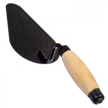 Кельма печника КП 17,5х10,5см с деревянной усиленной ручкой (ГОСТ 9533-81) порошковая окраска